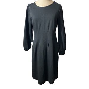 ANN TAYLOR Classic Black Long-sleeve Dress / SZ: 4 / NWT